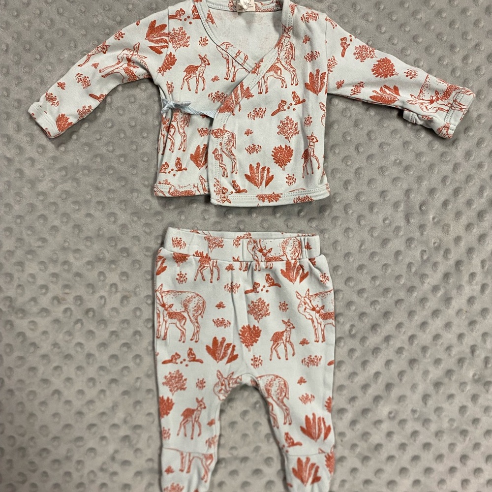 Kate Quinn 0-3M Top & Bottom Bundle - EUC